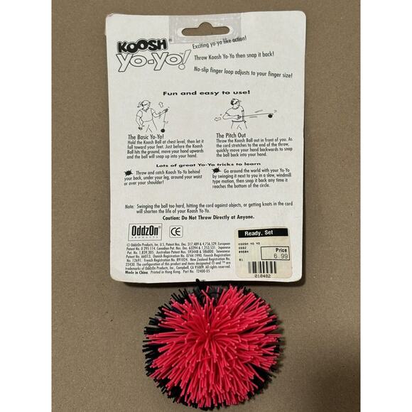 Vintage Koosh FlingShot Koosh Yo-Yo Lot 1990s Toys Including Rosie O’Donnell SE - Picture 3 of 7